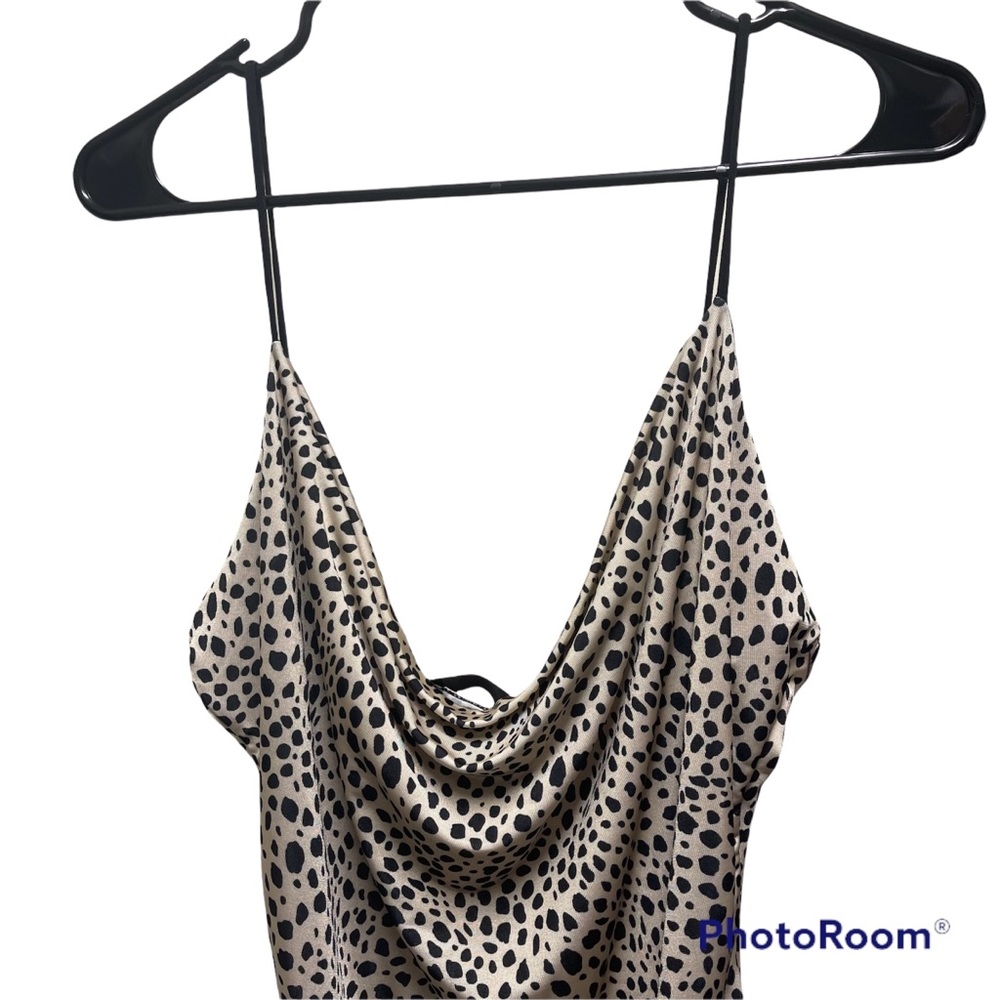 Revolve MISSGUIDED leopard cocktail dress - Picture 3 of 5